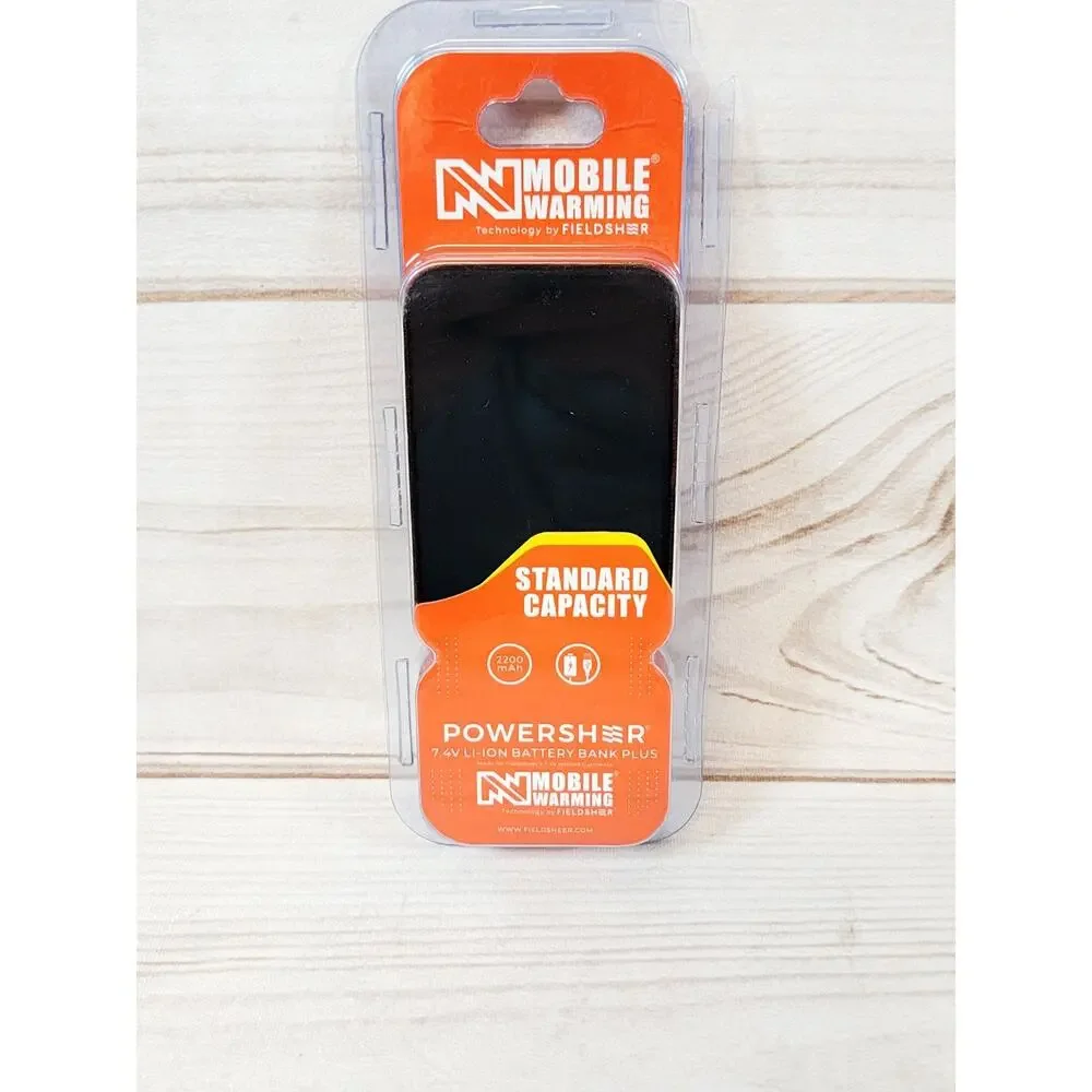 Fieldsheer Mobile Warming 7.4v Powersheer Standard Capacity Battery & Cable NEW